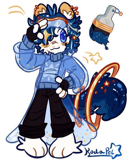 cosmic brush, brush week 2025 hosted by fourleafisland